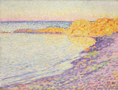 Petit Plage, Saint Tropez by Théo van Rysselberghe